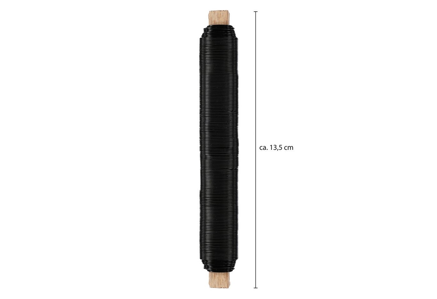 Nordstern Bindedraht Blumendraht Basteldraht 3er Pack, (Grün/Schwarz/Silber), Wickeldraht Ø 0,65 mm x 38 m Bild 3