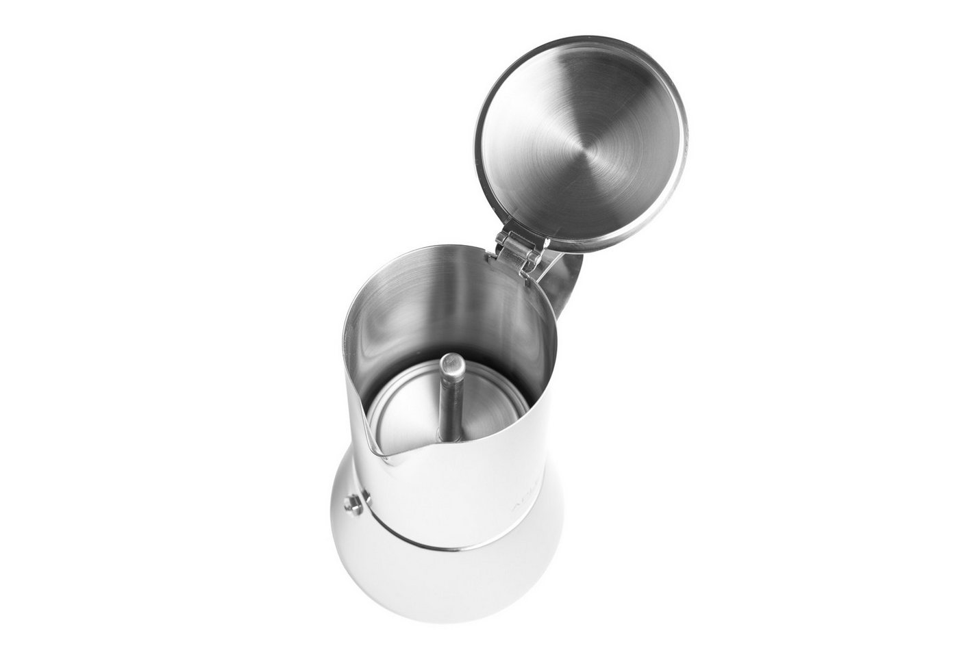 Adler Espressokocher, Espresso Kaffeemaschine, 350ml, Spülmaschinenfest, Edelstahl, silber Bild 3