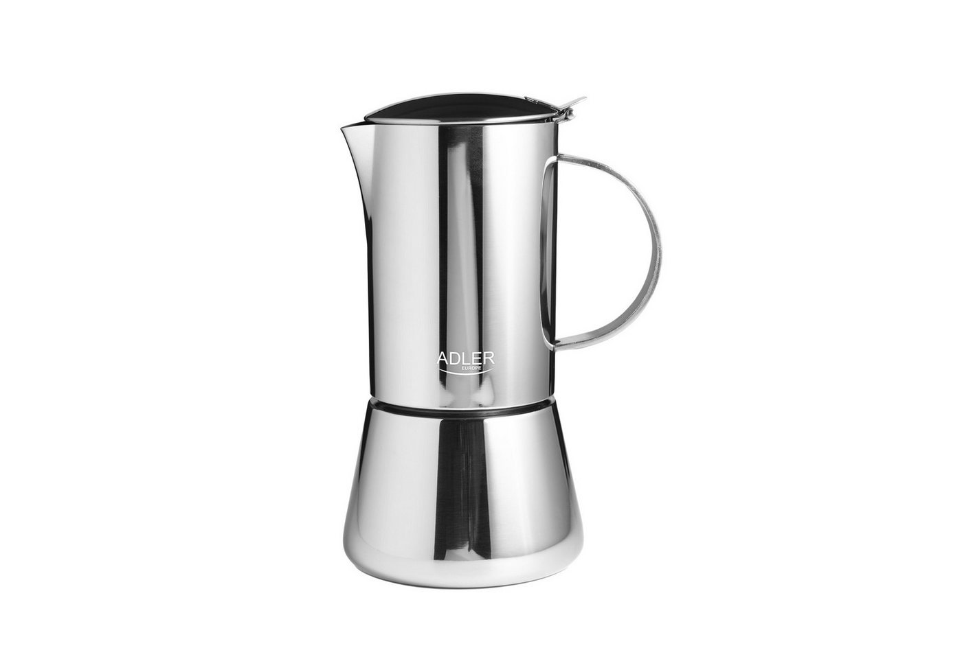 Adler Espressokocher, Espresso Kaffeemaschine, 350ml, Spülmaschinenfest, Edelstahl, silber Bild 5