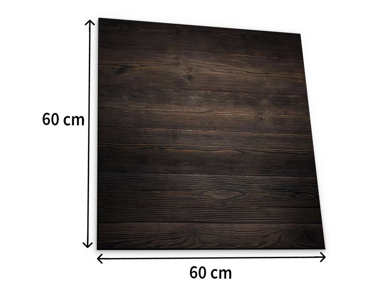 Tabletop Antirutschmatte Waschmaschinen-Auflage dunkle Holz-Optik rutschfest, waschbar, 1-St., Textil-Finish Gummi-Matte als Trockner Waschmaschinen-Unterlage Bild 5