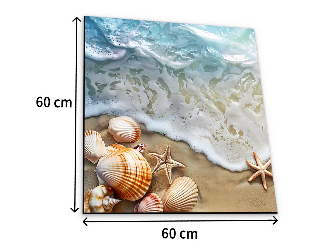 Tabletop Antirutschmatte Waschmaschinenauflage Maritim Textil-Finish waschbar, 1-St., Rutschfeste Gummi Unterlage als Trockner Waschmaschinen-Abdeckung Bild 4