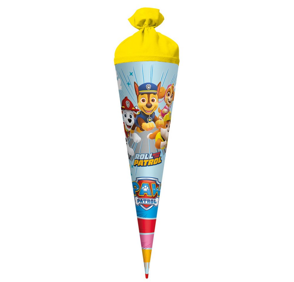 Roth Schultüte Roth Schultüte PAW PATROL rund Schutzspitze Filzverschluss 70cm
