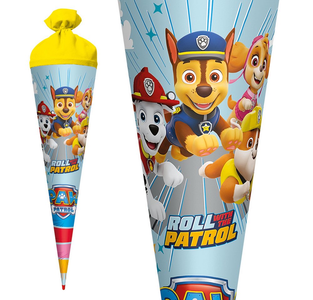 Roth Schultüte Roth Schultüte PAW PATROL rund Schutzspitze Filzverschluss 70cm Bild 2