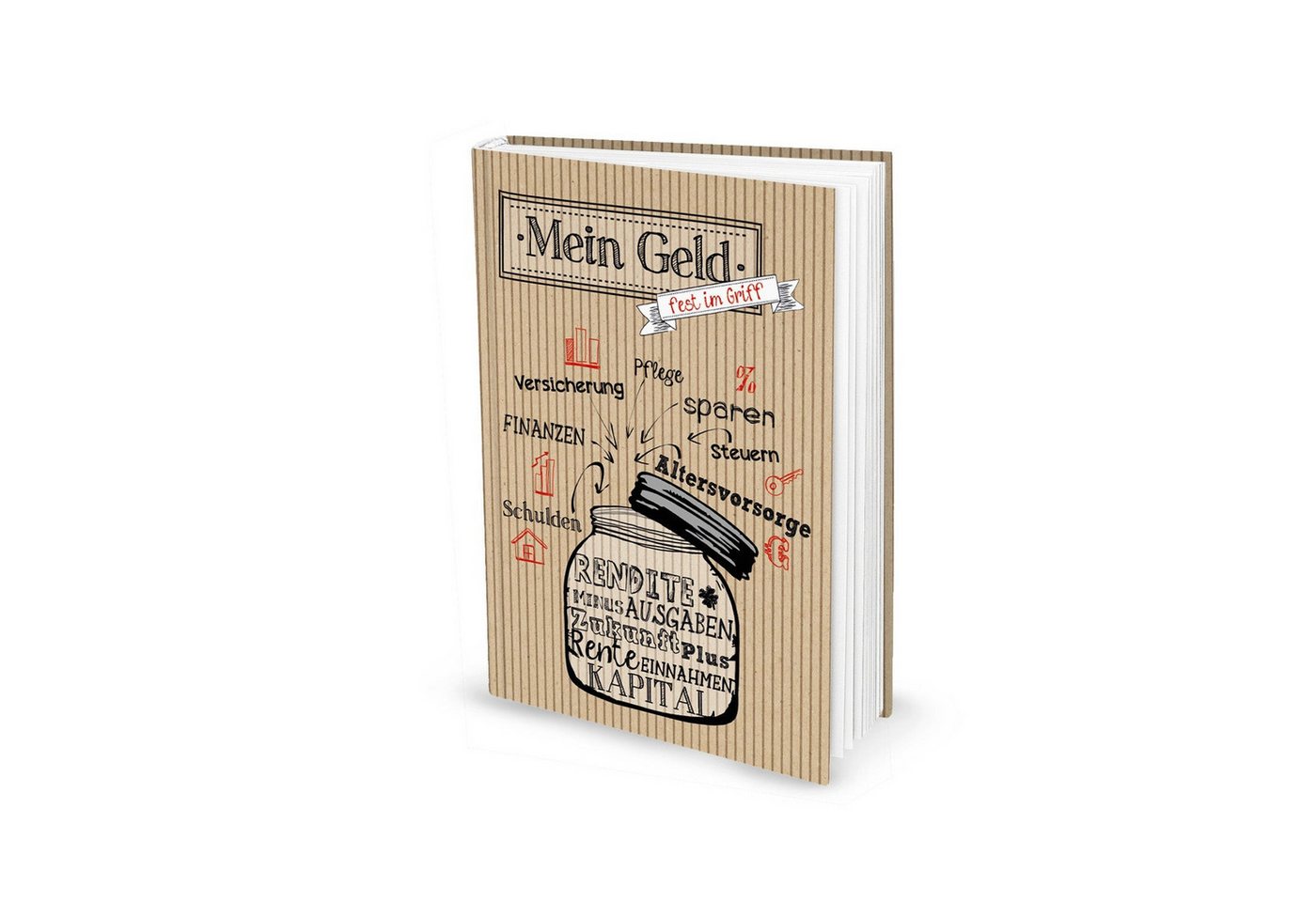 Logbuch-Verlag Notizbuch Haushaltsbuch Finanzbuch für Zuhause - Mein Geld fest im Griff - Bild 4