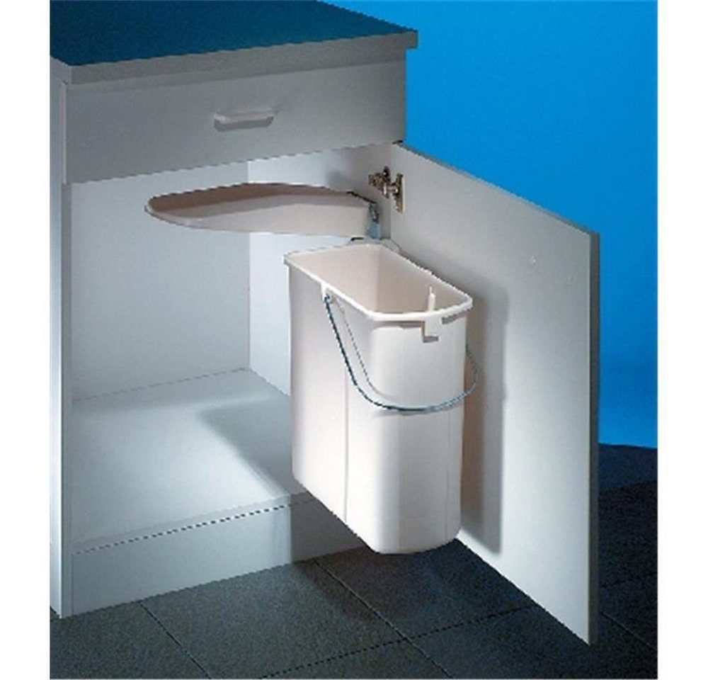 WESCO Einbaumülleimer Abfallsammler Single-Junior, alugrau Bild 4