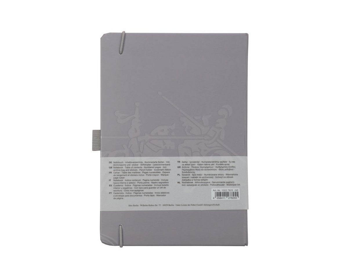 Faber-Castell Notizbuch FABER-CASTELL Notizbuch dunkelgrau 145x210mm Bild 2