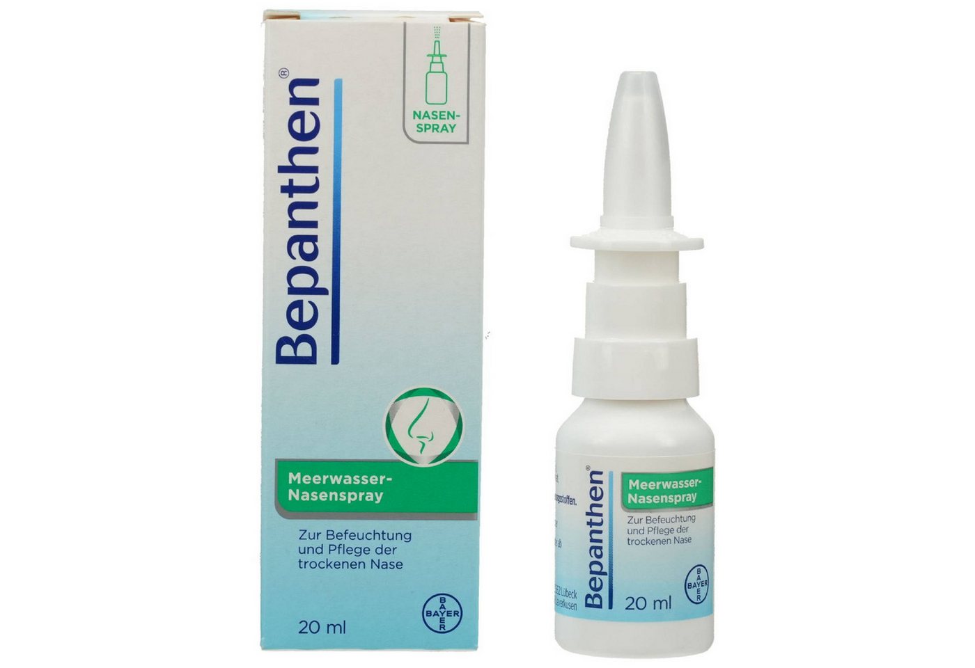 Bayer Vital GmbH Nasensauger Meerwasser Nasenspray 20ml PZN 06325944