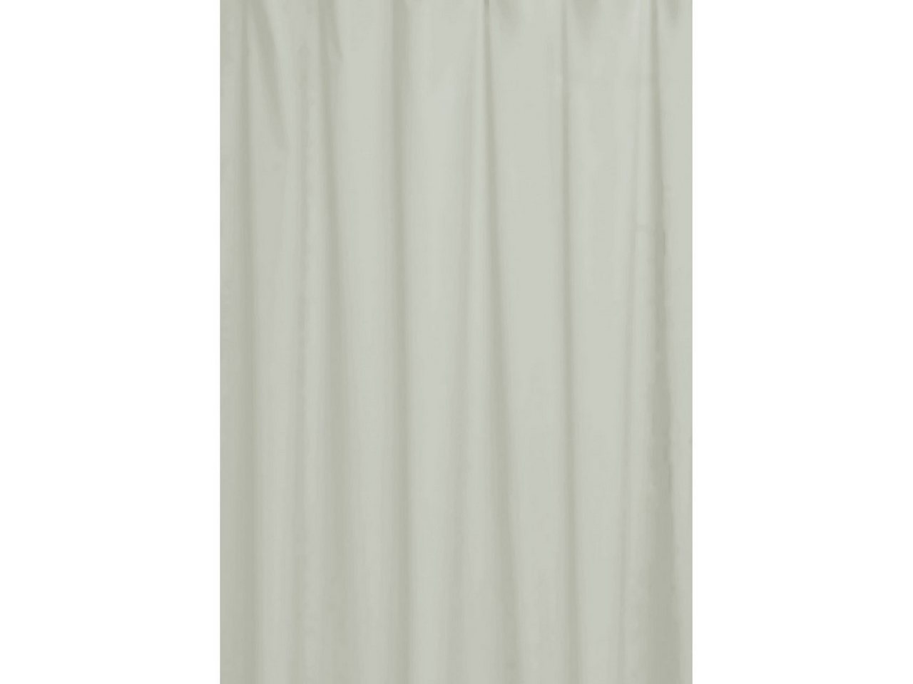 Euroshowers GmbH Duschvorhang Neutral Hellgrün 180 × 200 cm Polyester mit 12 Ringen Breite 180 cm