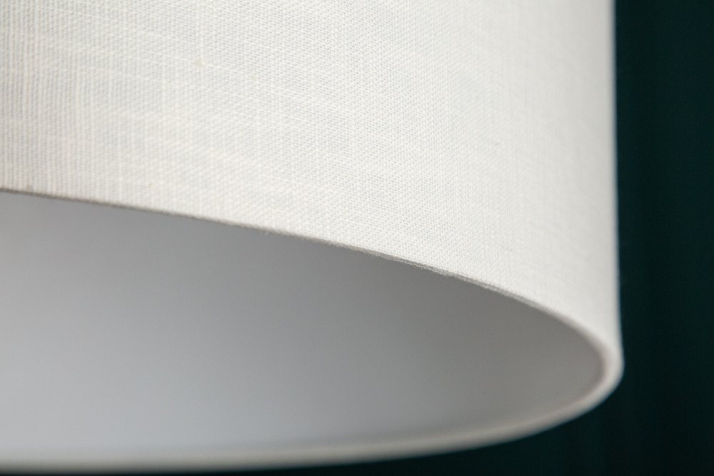 riess-ambiente Bogenlampe LOUNGE DEAL 170-200cm weiß / silber, Ein-/Ausschalter, ohne Leuchtmittel, Wohnzimmer · Metall · Leinen · Marmor · Modern Bild 4