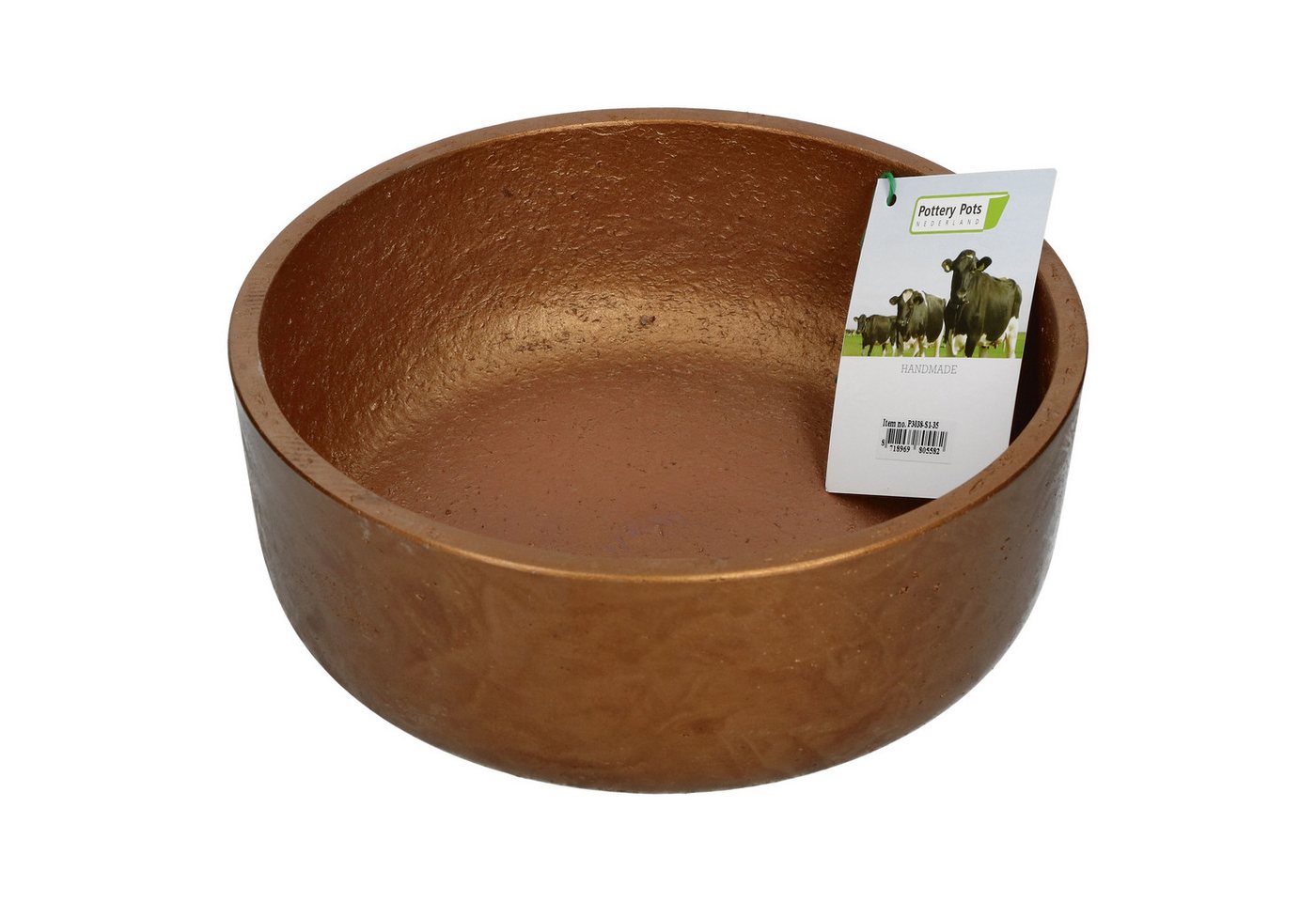 MamboCat Pflanzschale Ethan Pflanzschale Größe: S Bronze Ø 24 cm Blumen Pflanzen Bild 2