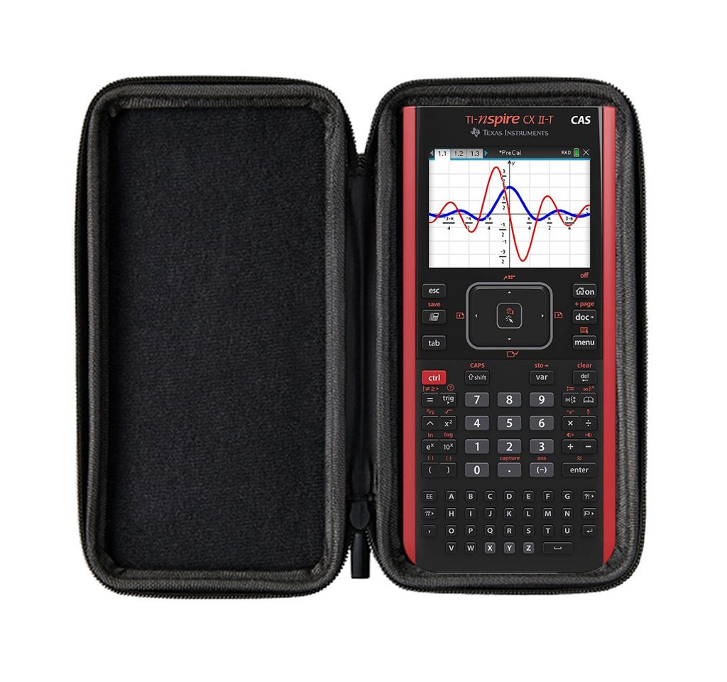 Texas Instruments Taschenrechner TI-Nspire CX II-T CAS inkl. Schutztasche Pink & Fachbuch (160 S) Bild 5