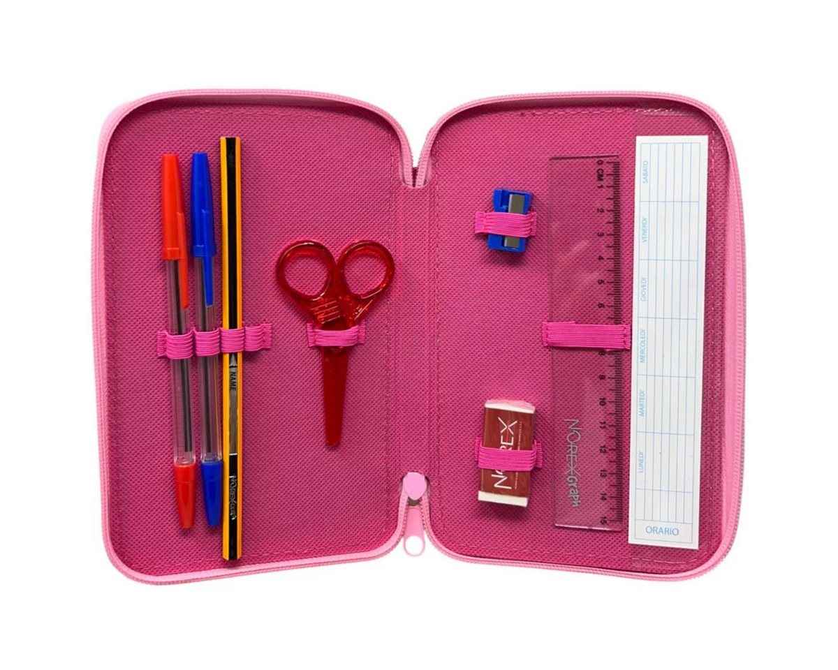 Barbie Federmäppchen Barbie Federmäppchen 3 Etagen gefüllt Glam Style Bild 3