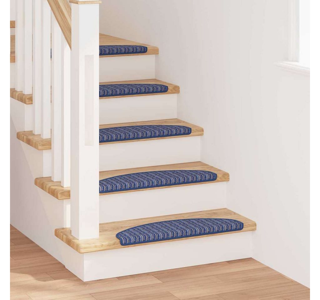 vidaXL Stufenmatte Selbstklebende Treppenschoner 15 stk. 65 x 21 x 4 cm Non-Slip, Höhe: 4 mm Bild 5