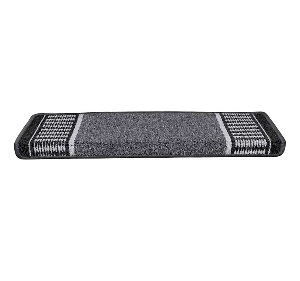 vidaXL Stufenmatte Selbstklebende Treppenschoner 15 stk. 65 x 21 x 4 cm Non-Slip, Rechteckig, Höhe: 4 mm