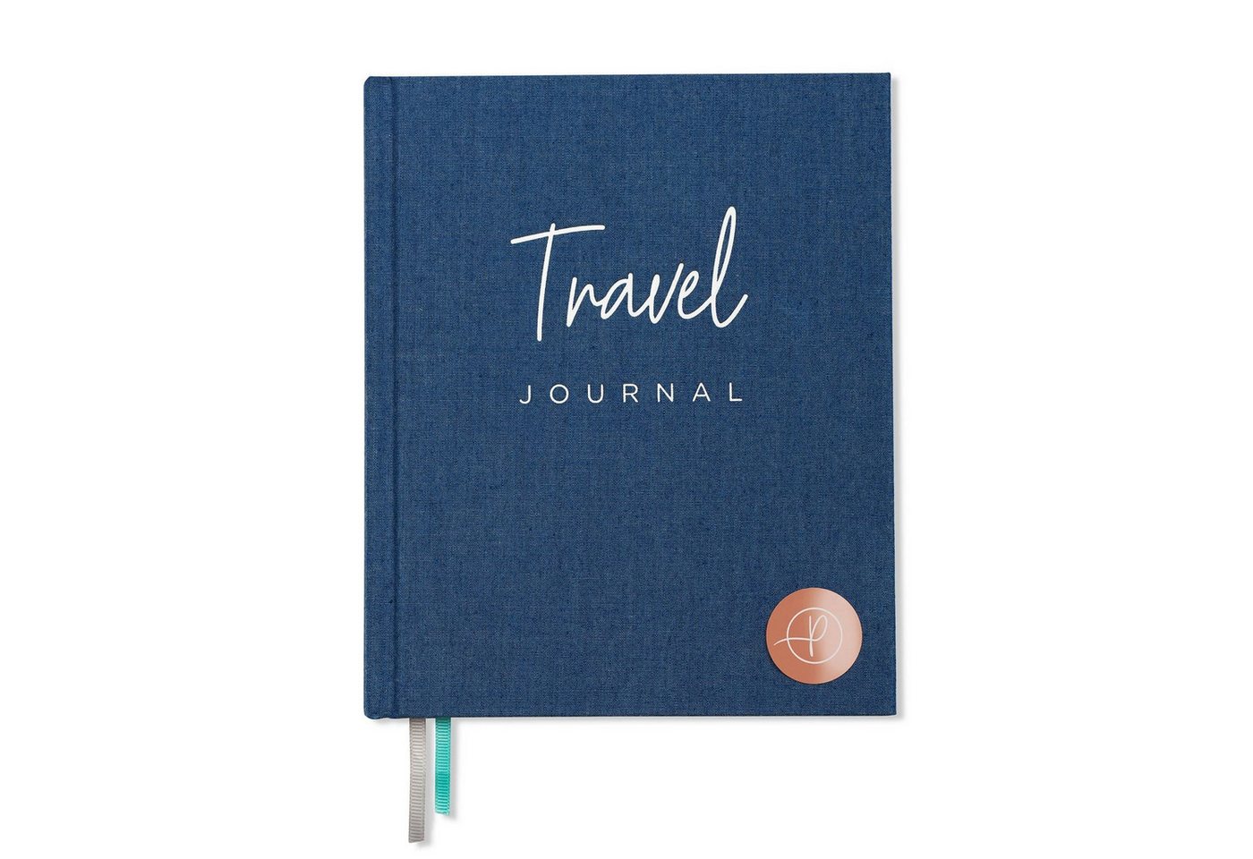 Reisetagebuch Tagebuch Travel Journal Jeans-Optik
