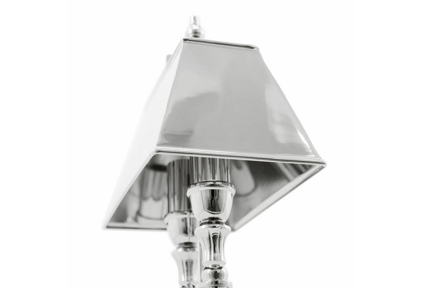 Mirabeau Tischleuchte Tischlampe Pantin silber Bild 3