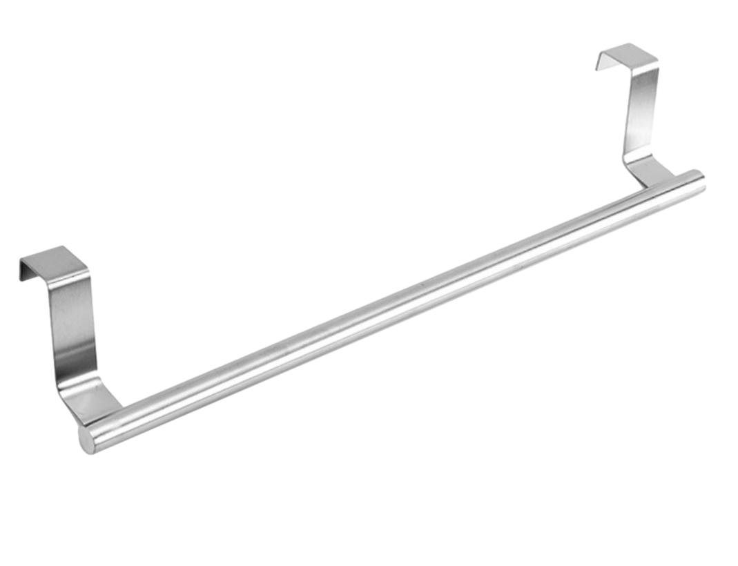 BAYLI Türgarderobe 2 x Geschirrtuchhalter zum Einhängen aus Edelstahl Küchenhandtuchhalte Bild 5