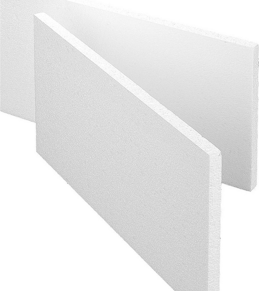 Knorr Prandell Styropor-Teil Styropor Platte 45x45x2cm Packung mit 3 Stück