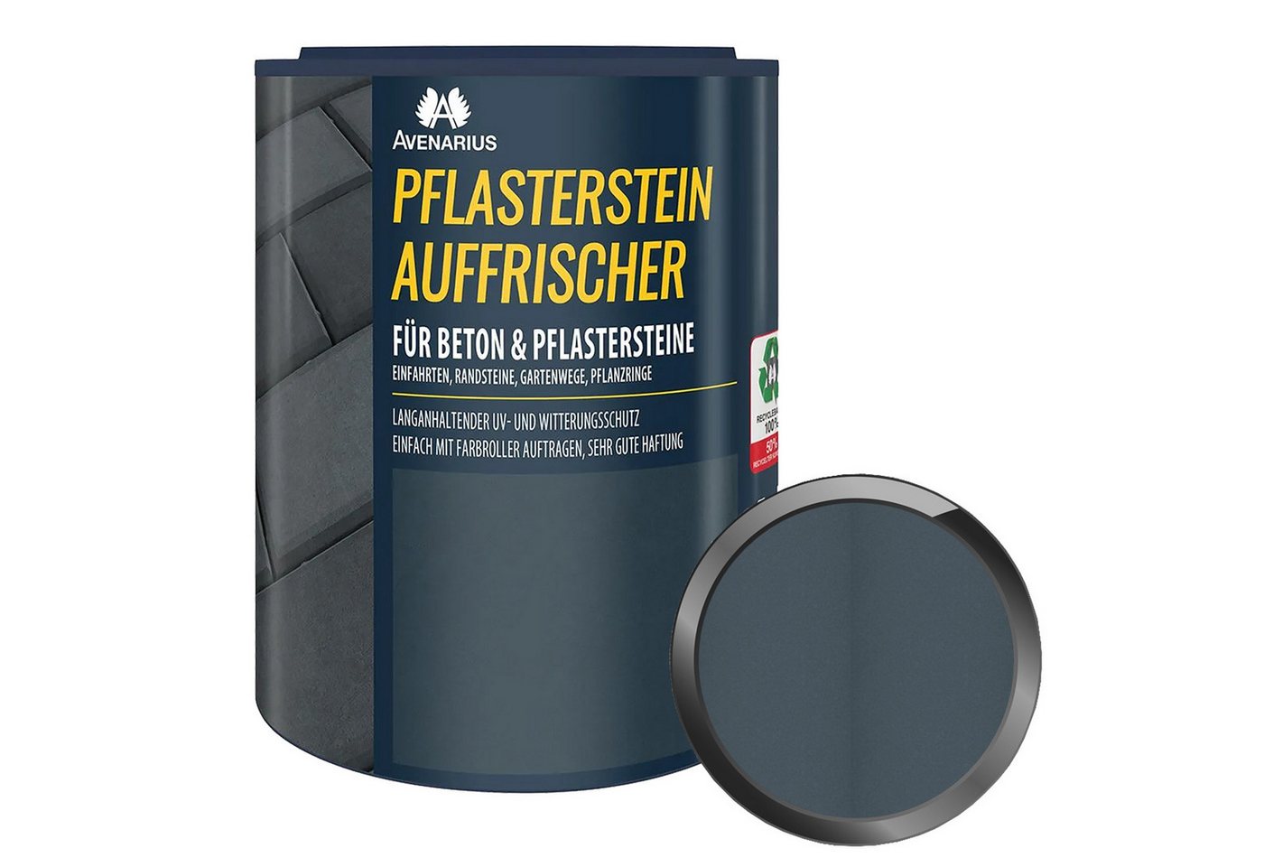 Avenarius Wetterschutzfarbe Pflasterstein Auffrischer - 1 Ltr