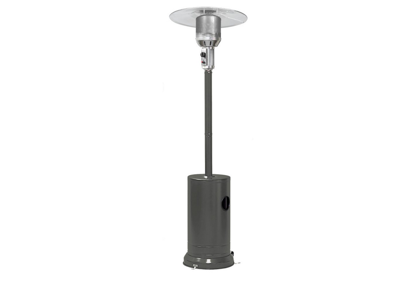 APANA Heizstrahler Eco Heizpilz Gasheizer Terrassenheizstrahler Gas Heizstrahler Garten, Inklusive Transportrollen Umkippsicherung und Abschaltautomatik