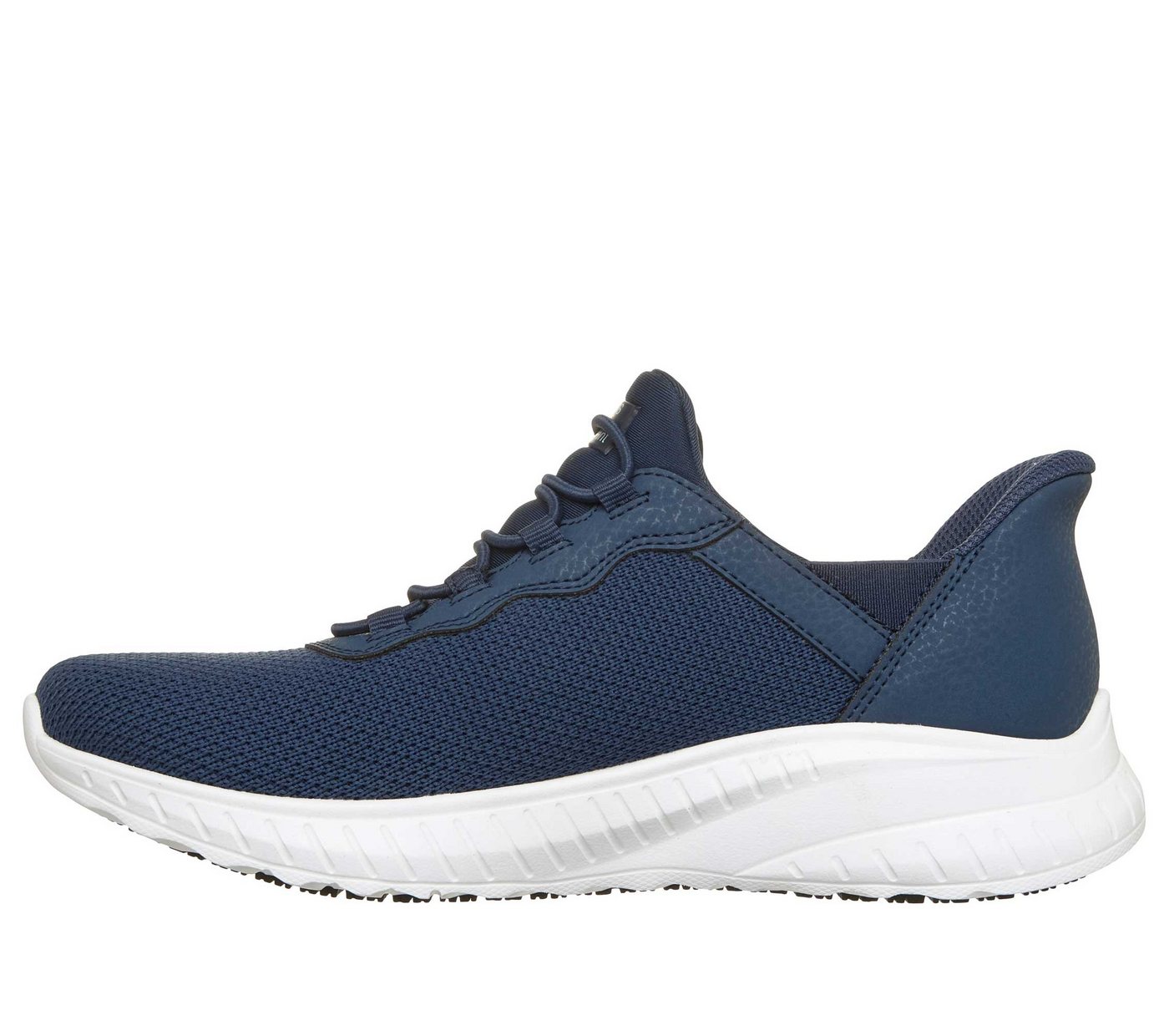 Skechers Berufsschuhe Damen SR O1 Slip-Ins ohne Schnüren Bungee rutschfester Arbeitsschuh Air-Cooled Memory Foam - Atmungsaktiv - Leicht - Maschinenwaschbar Bild 2