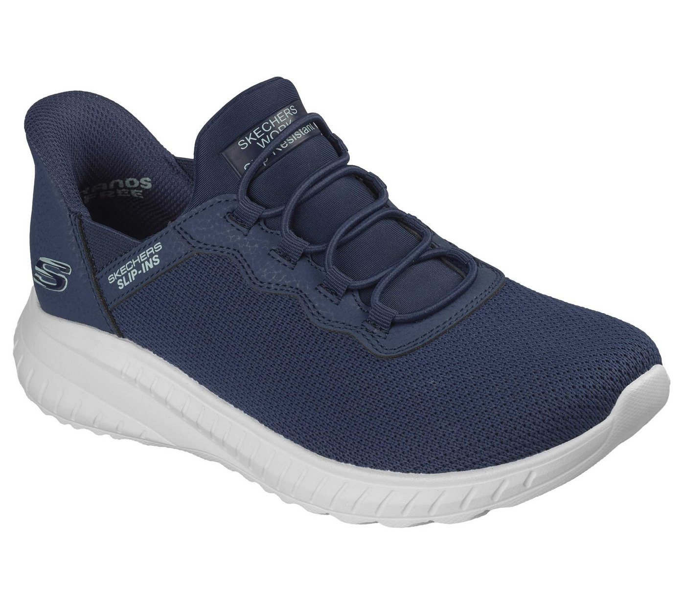 Skechers Berufsschuhe Damen SR O1 Slip-Ins ohne Schnüren Bungee rutschfester Arbeitsschuh Air-Cooled Memory Foam - Atmungsaktiv - Leicht - Maschinenwaschbar Bild 3