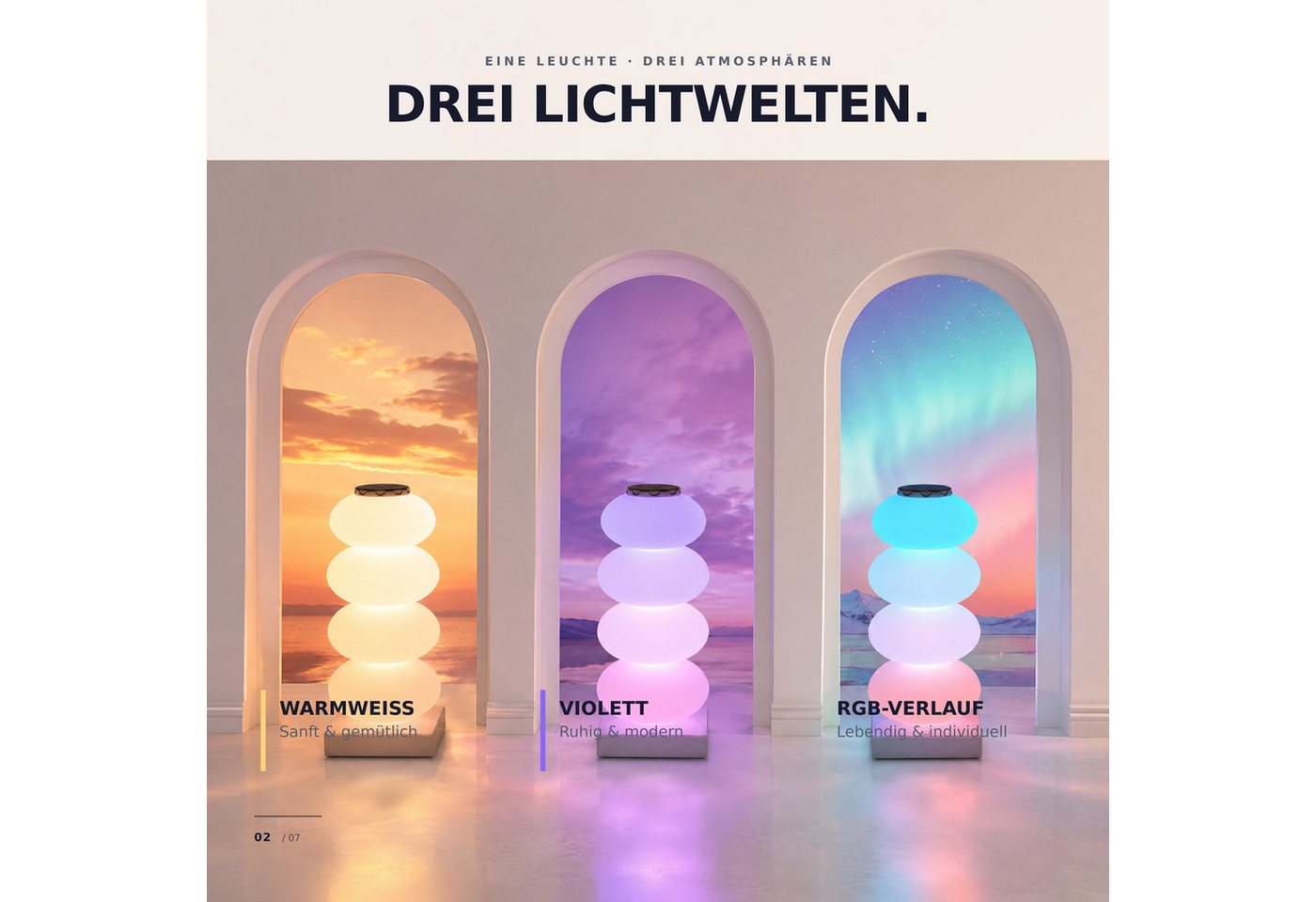 Luckice LED Nachttischlampe RGB LED Touch-Tischlampe im Süßigkeitenkürbis-Design, Nachttischlampe mit Farbwechsel, USB-Tischlampe für Schlafzimmer, Wohnzimmer und Kinderzimmer, Geschenkidee für jeden Anlass, Valentinstagsgeschenk,Geschenkidee,Weihnachtsgeschenk Bild 5