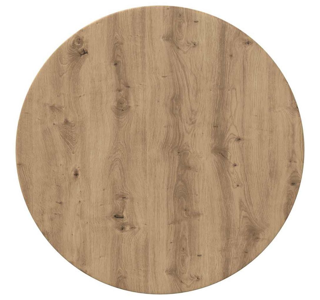 vidaXL Tischplatte Tischplatte Ø 60 x 1,5 cm Rund Holzwerkstoff Artisan-Eiche (1 St)