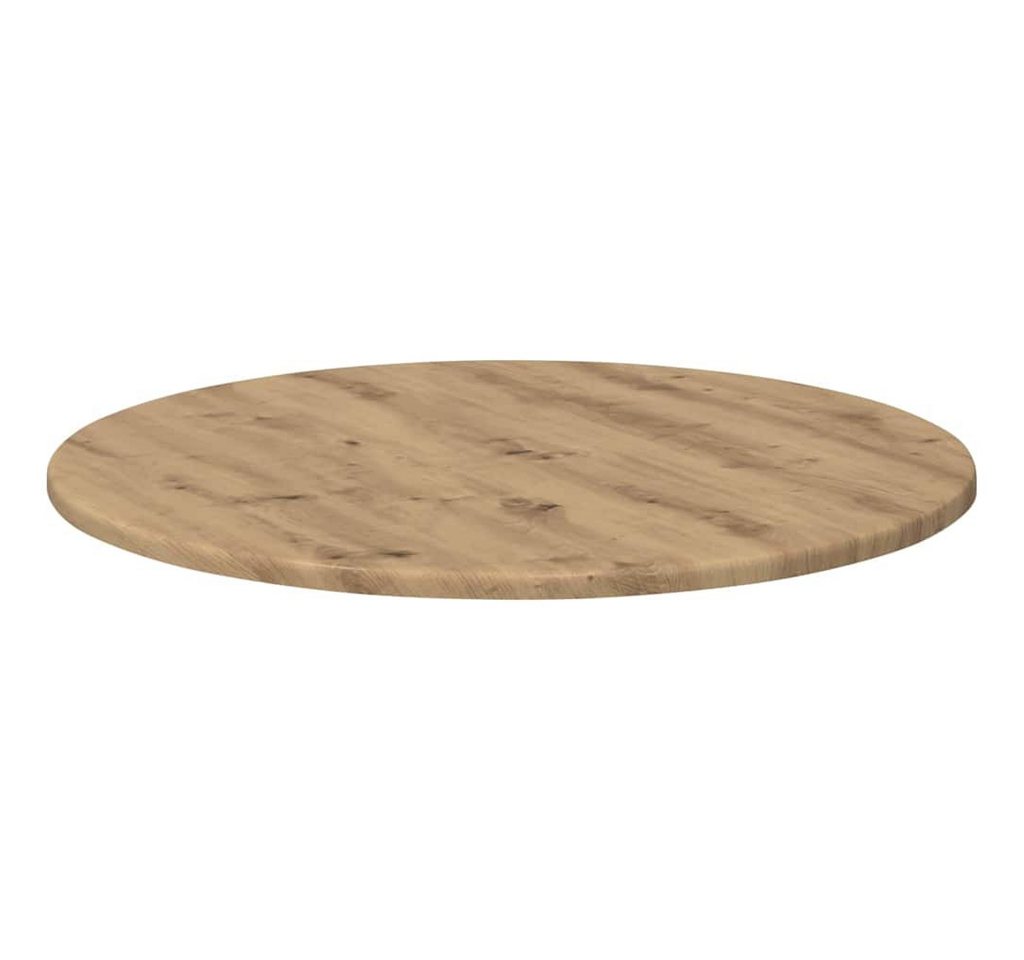 vidaXL Tischplatte Tischplatte Ø 60 x 1,5 cm Rund Holzwerkstoff Artisan-Eiche (1 St) Bild 2