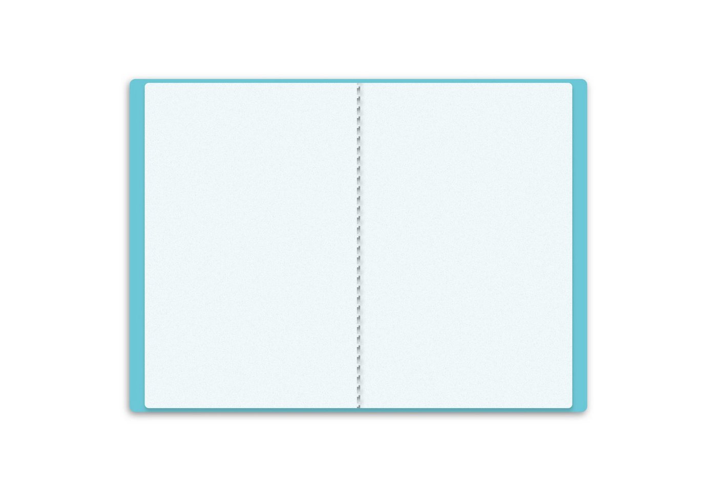itenga Organisationsmappe itenga Zeugnismappe A4 Kunststoff Sichtbuch Motiv Gaming Blau Bild 3