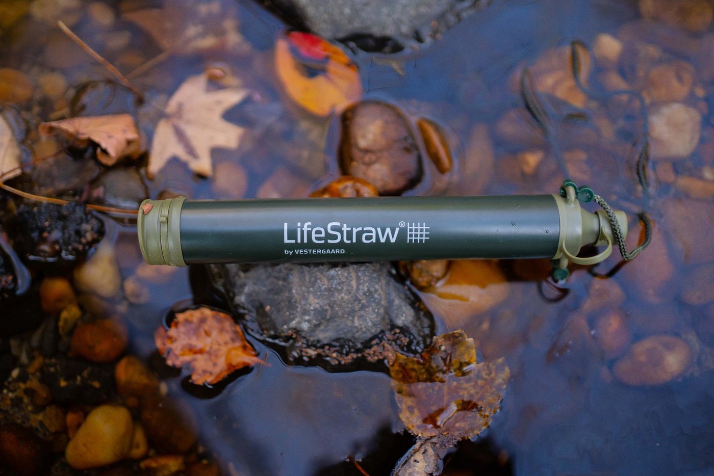 LifeStraw Wasserhahn-Wasserfilter LifeStraw® Personal Reise Wasserfilter Dunkelgrün Bild 3