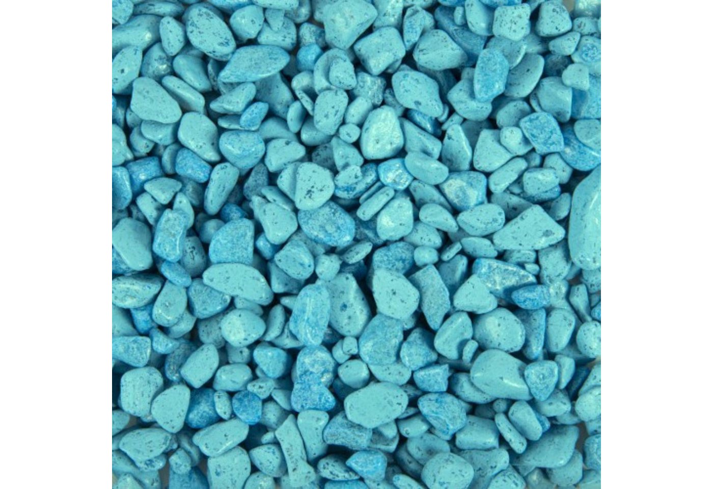 Eurosand 2.0 GmbH Aquarienkies Farbige Dekosteine 5-12mm, Bunte gerundete Steine Deko, 1kg Bild 2