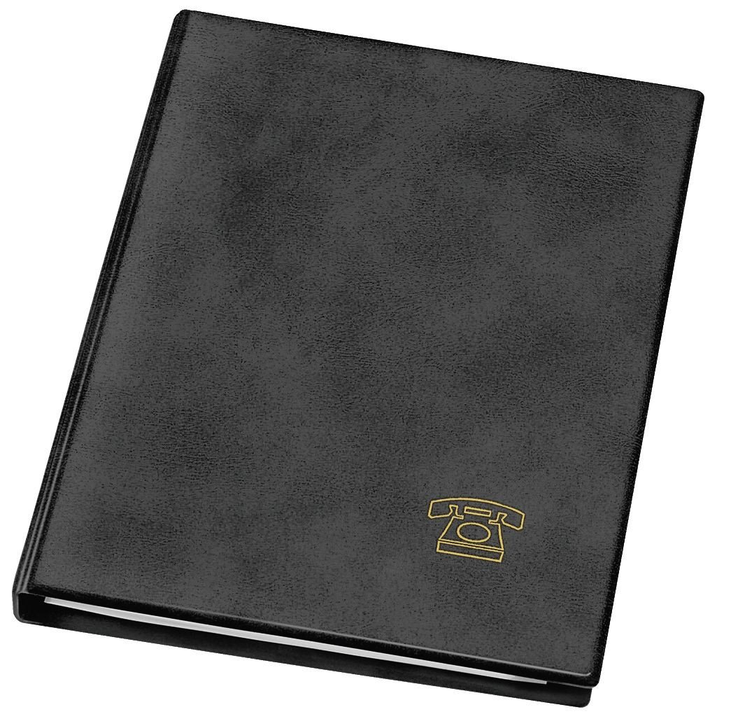VELOFLEX Ringbuchmappe Veloflex® 5158 180 Telefonringbuch - A5, schwarz
