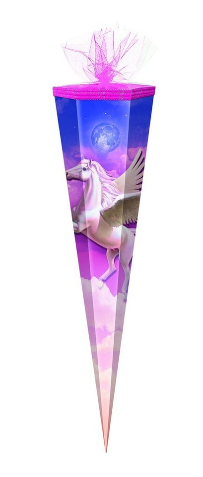Verpackungsmittel GmbH Markneukirchen Schultüte Schultüte / Zuckertüte / 85cm / eckig / "Pegasus
