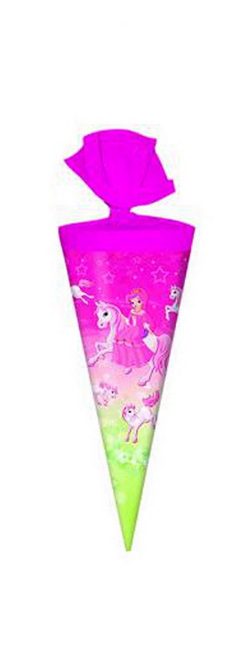 Livepac Office Schultüte Schultüte / Zuckertüte / Länge: 25cm / rund / "Zauberpferd