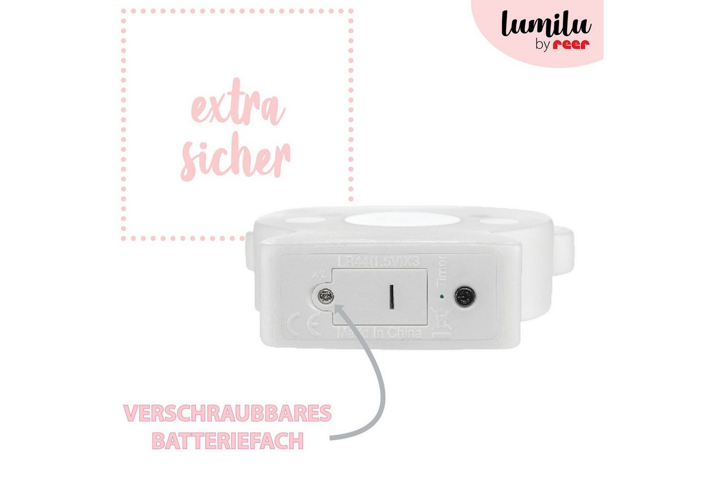 Reer LED Nachtlicht Katze, mit zuschaltbarer 15 min Timer Bild 4