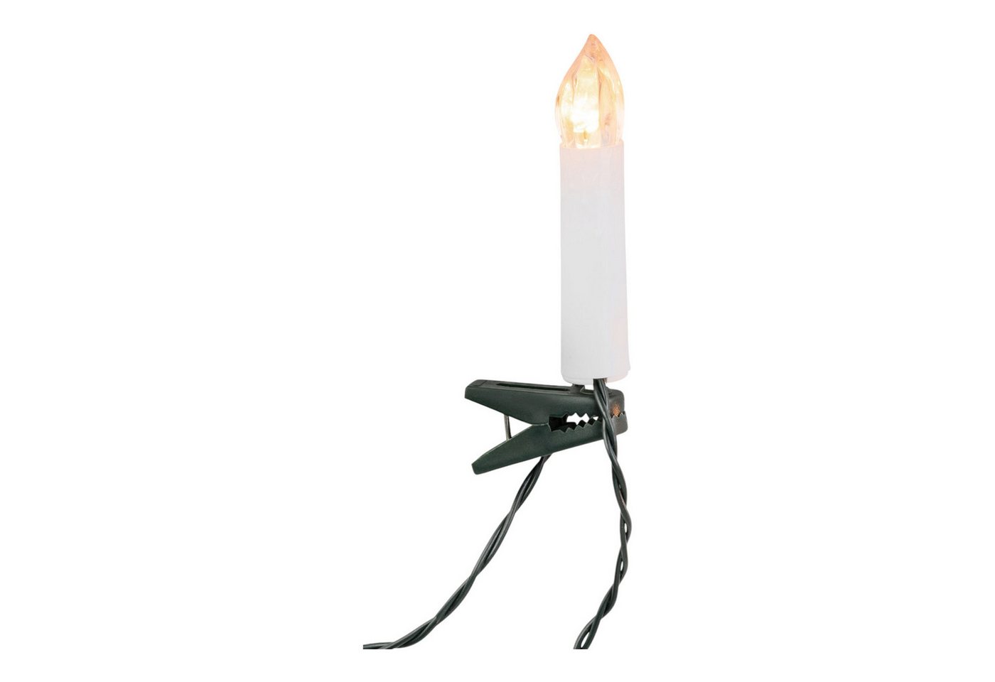 Coen Bakker Deco BV LED-Christbaumkerzen, 30-flammig, 30 Kerzen weiß 7,5m classic warm Schalter Innen Bild 4
