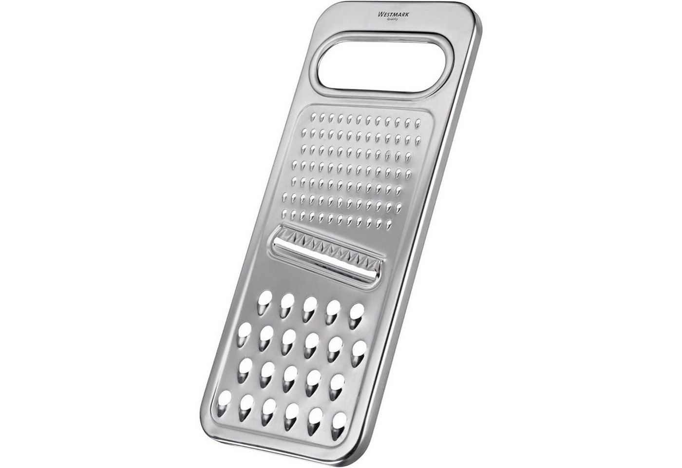 WESTMARK Multireibe 3 in 1, Rostfreier Edelstahl, Steel, Silber, Universalreibe, Edelstahl Bild 4
