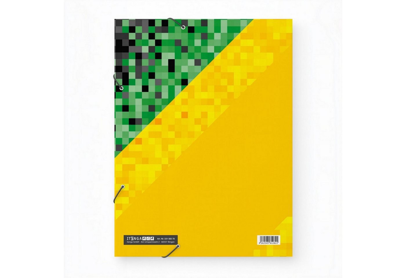 itenga Organisationsmappe itenga Postmappe aus Karton A4 Motiv PIXEL
