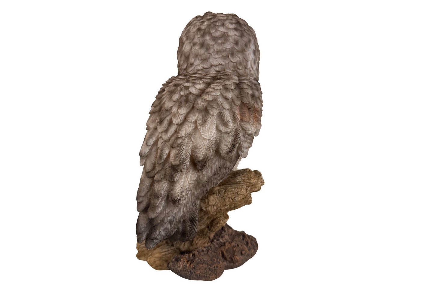 Online-Fuchs Gartenfigur Eule, Kauz, Uhu für außen - Deko Figuren Garten - 26 cm groß, (für den Innen- und Außenbereich, detailreiches Federkleid), aus langlebigem Kunstharz gefertigt, wetterfest Bild 5