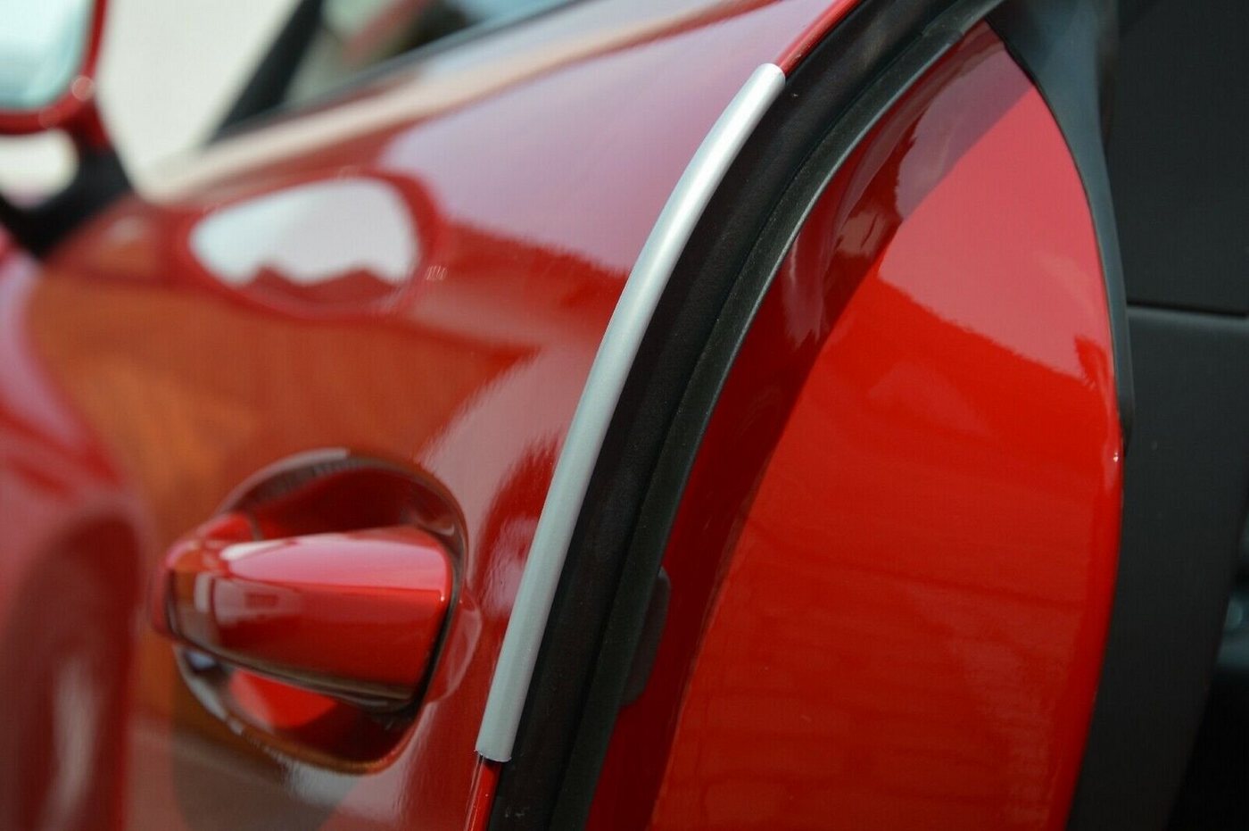 HP-AUTOZUBEHÖR Aufkleber 12 x mattierte Tür Kanten Schutz Kantenschutz U-PROFIL Türschoner Bild 2