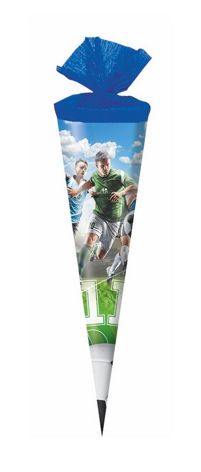 Verpackungsmittel GmbH Markneukirchen Schultüte 4x Schultüte / Zuckertüte / 35cm / je 1x T-Rex, Fußball, Deutz Traktor Bild 4