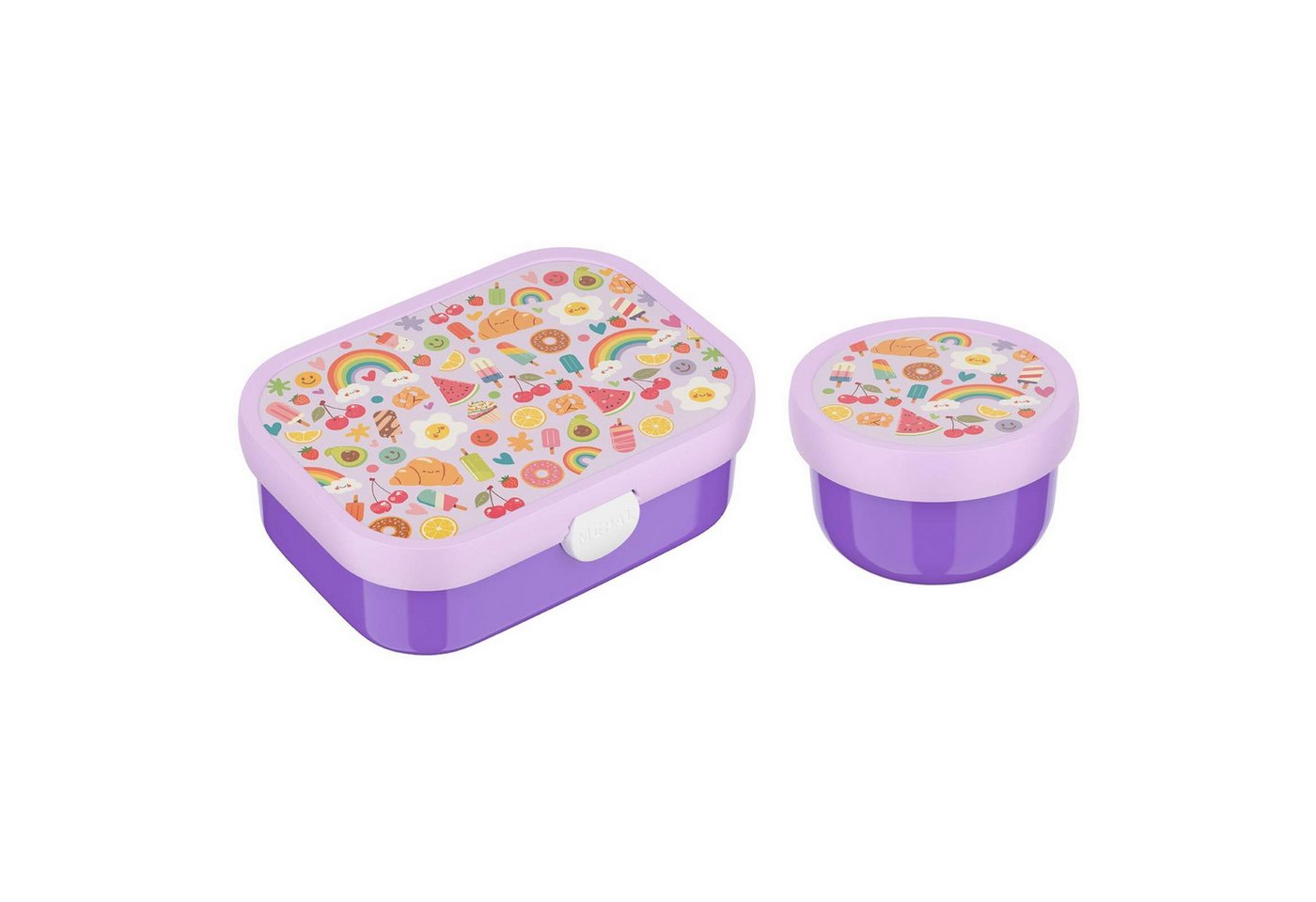 Mepal Lunchbox Campus (2025) Obst- und Bentobox 300 & 750 ml, Kunststoff, (2-tlg), Spülmaschinengeeignet Bild 5