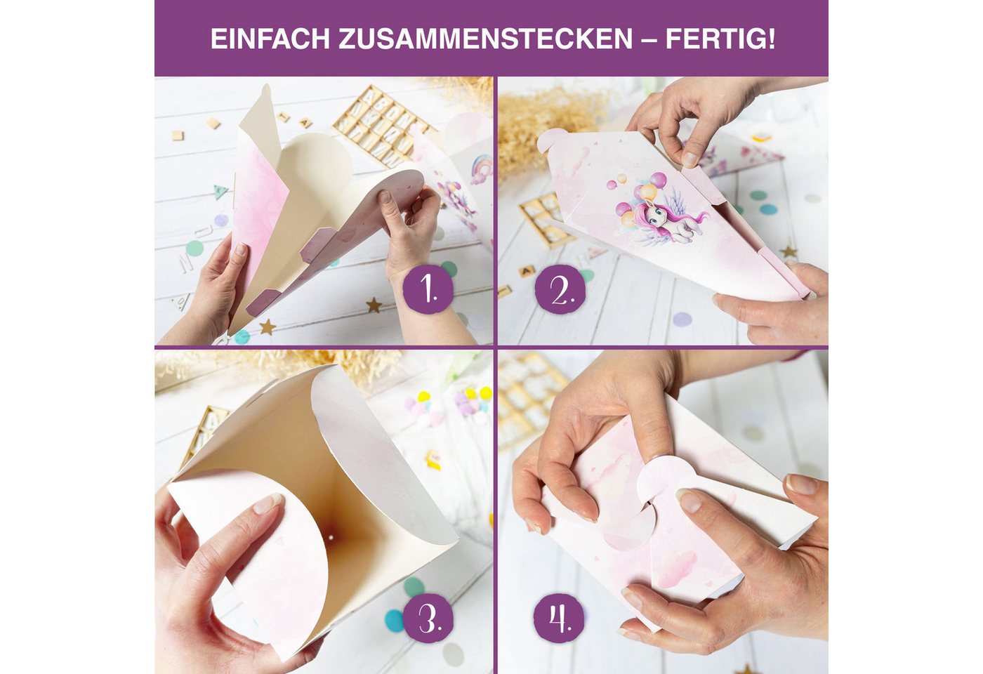 TOBJA Schultüte Kleine Geschwister Schultüte Monster Geschenk, Zuckertüte Jungen oder Mädchen Schulanfang