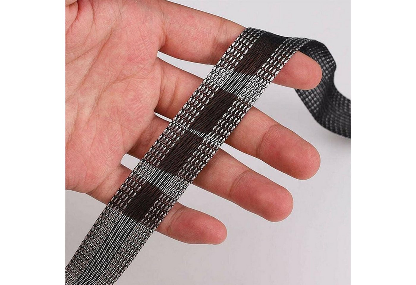 HAUSS SPOLE Naht-/Verstärkungsband 4er-set Saumfixierer Saumband Hosen Saum Fixierer ohne Nähen, Saum tape, (25 mm Breit Nahtband ohne Nähen Bügelband, 4-St., 5m Edge Shorten Hosenmundpaste), für Kleidung Vorhang Anzug-Jeanshose Rock usw. Bild 4