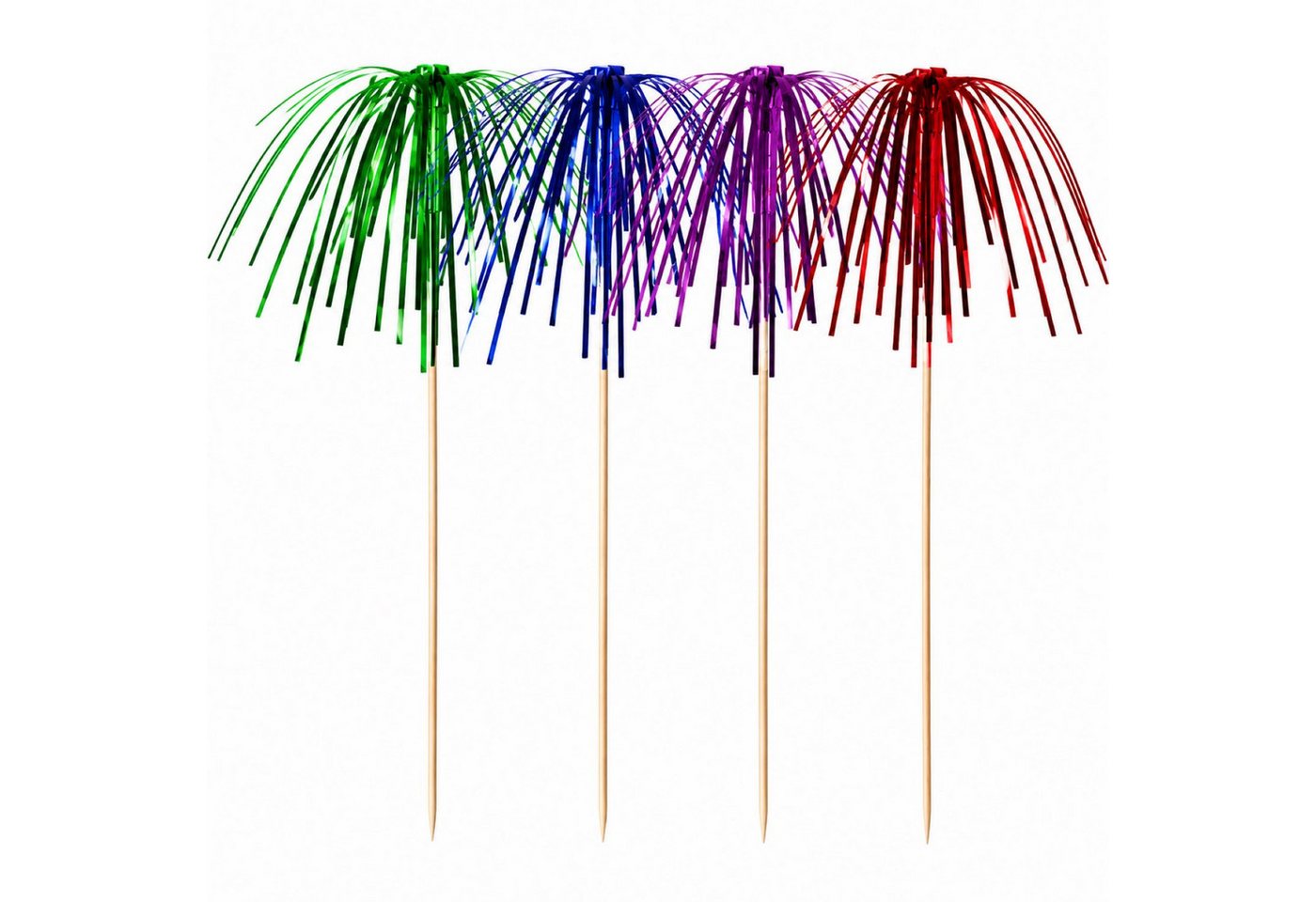 PAPSTAR GmbH Papierdekoration Partypicker 'Feuerwerk', 15,5 cm/100Stk. Bild 2