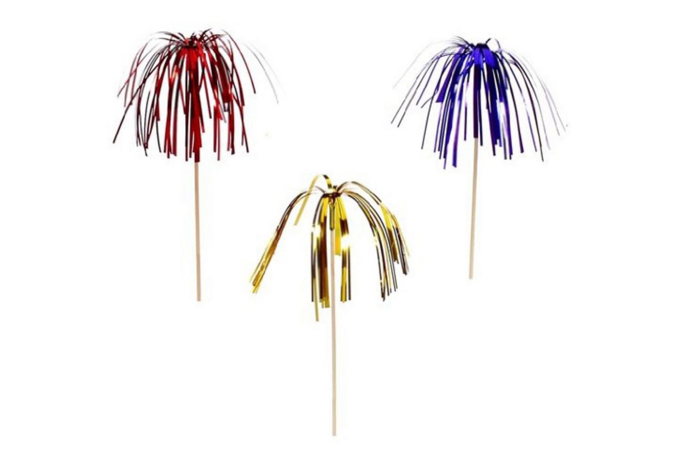 PAPSTAR GmbH Papierdekoration Partypicker 'Feuerwerk', 15,5 cm/100Stk. Bild 3