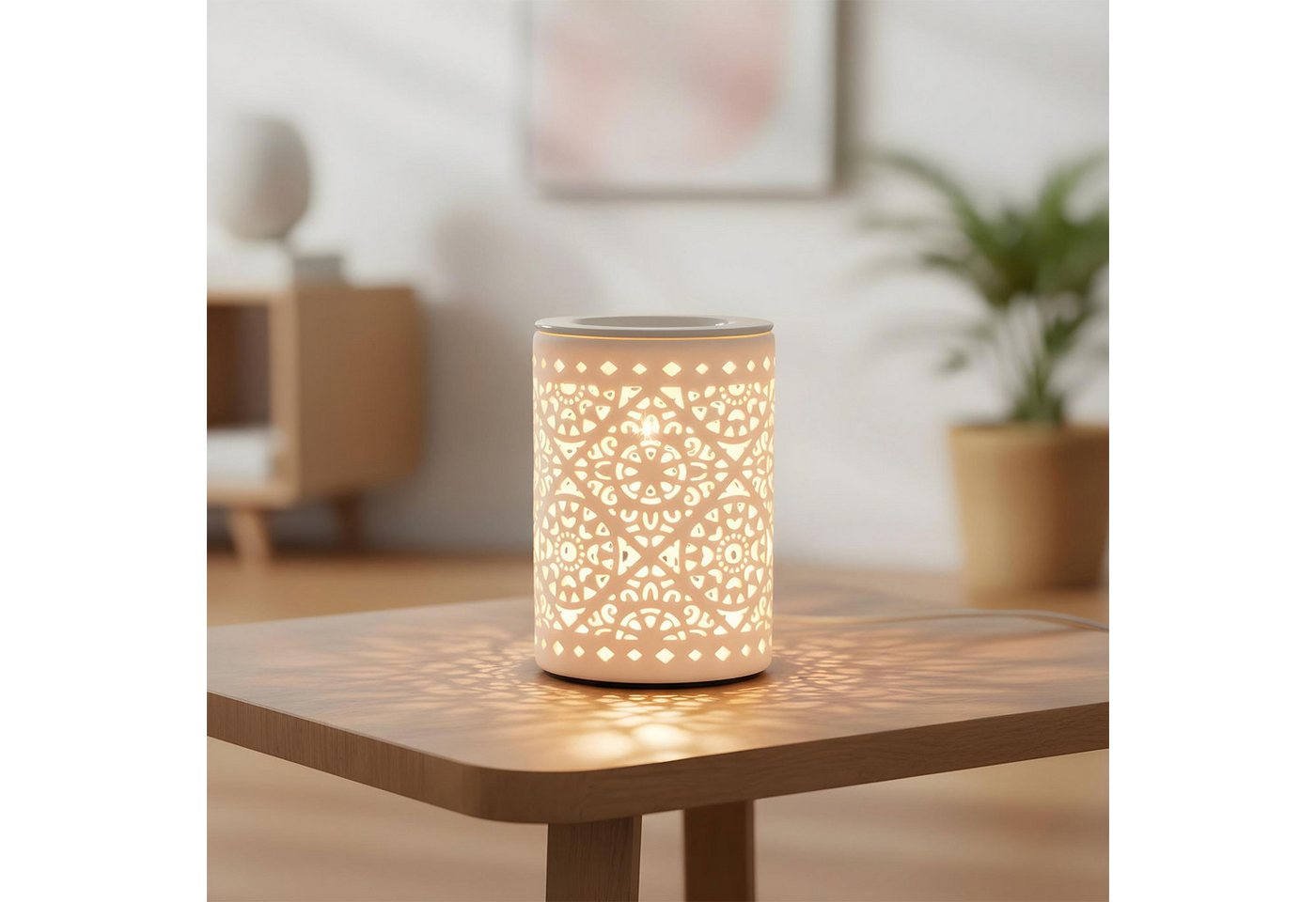 Levandeo® Duftlampe, Elektrische Duftlampe Tischlampe Aromalampe Duftöl Licht Bild 5