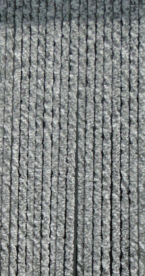 Defactoshop Insektenschutz-Vorhang Türvorhang Flauschvorhang PVC 100x200cm 90x200cm Grau/Weiss MIX, BxH 90x200cm,100x200cm