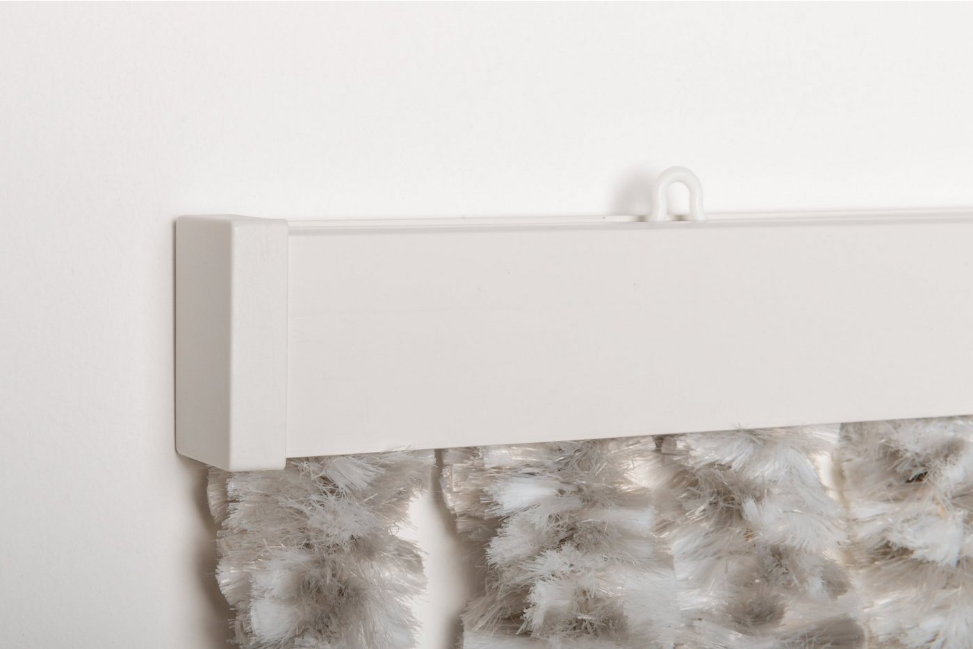 Defactoshop Insektenschutz-Vorhang Türvorhang Flauschvorhang PVC 100x200cm 90x200cm Grau/Weiss MIX, BxH 90x200cm,100x200cm Bild 3